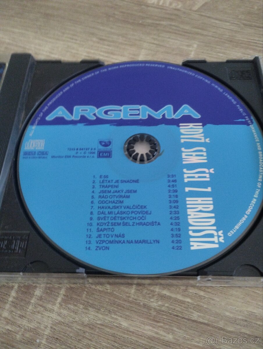 CD ARGEMA-KDYŽ SEM ŠEL Z HRADIŠŤA - 2