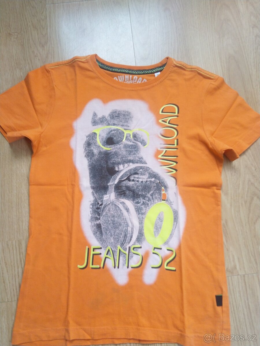 CHLAPECKÁ TRIČKA 2 KUSY vel.146/152 - 2