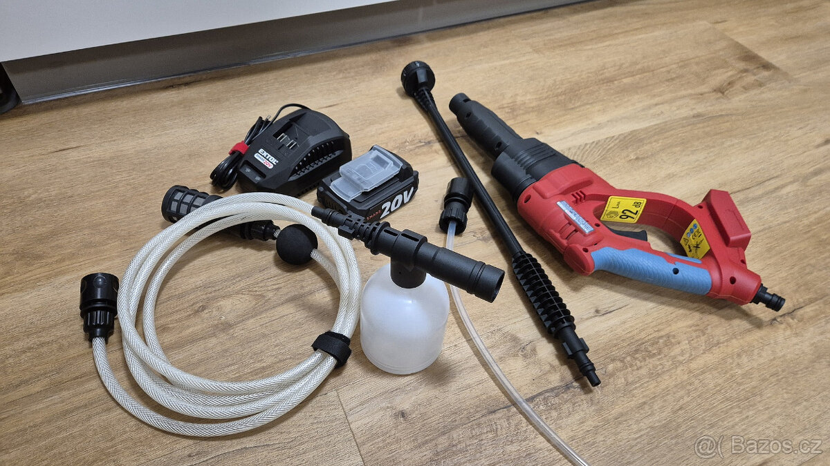 Aku tlaková myčka, wapka EXTOL Premium - 2