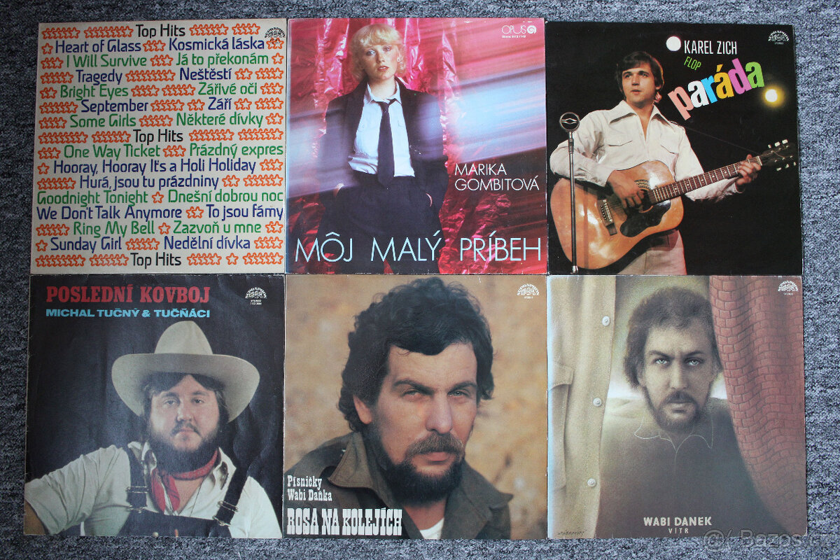 LP desky - Vondráčková, Zich, Daněk a další - 2