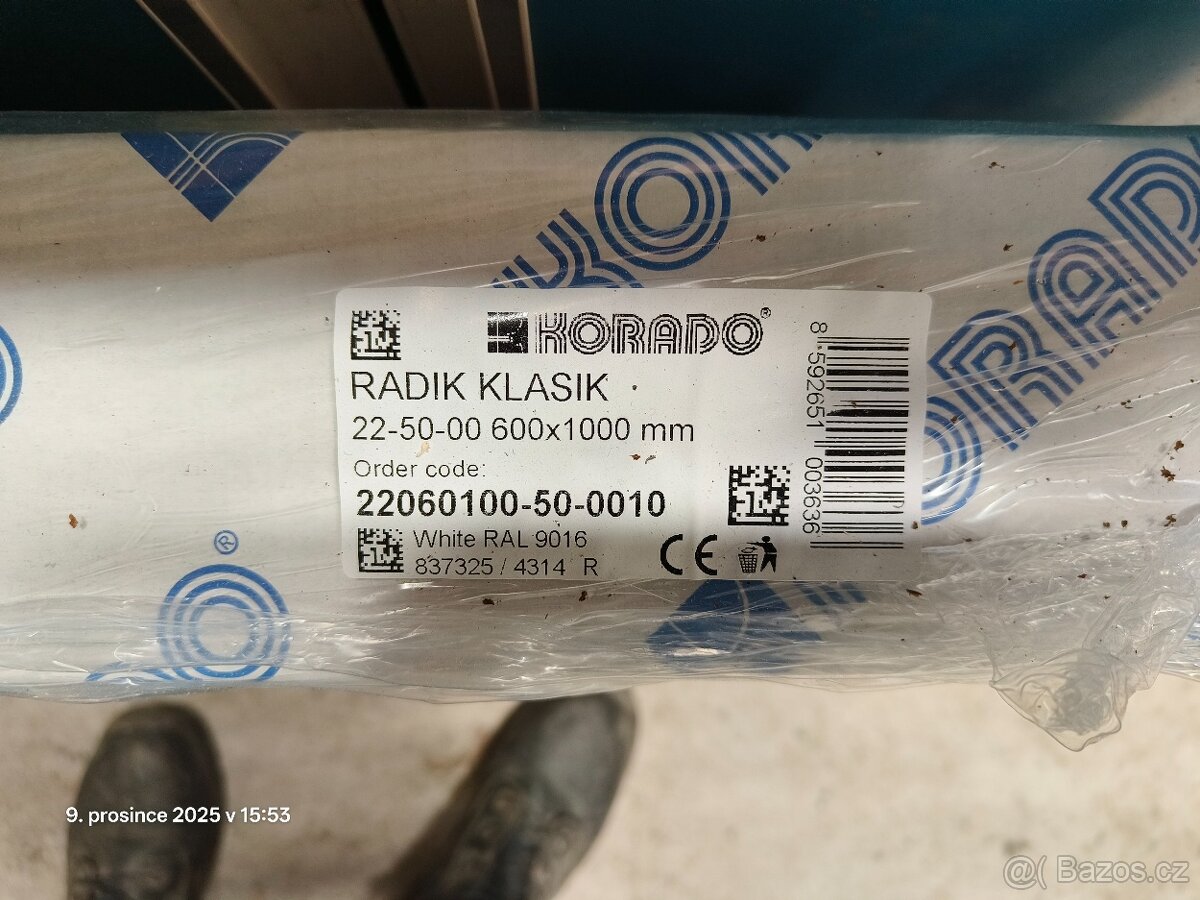 Radiátor Korado 600 x 1000 - 2