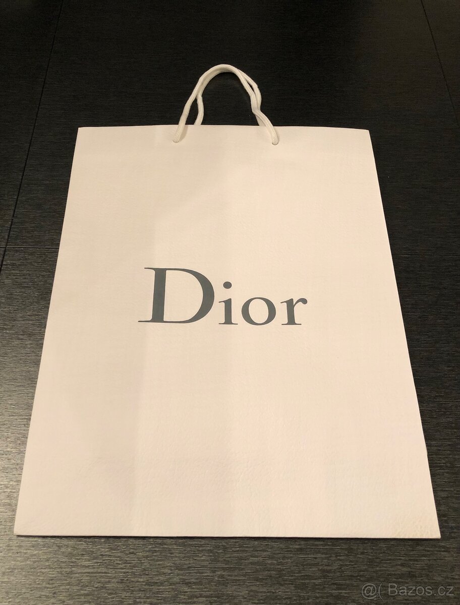 Dior - velké dárkové papírové tašky - 3ks - 2