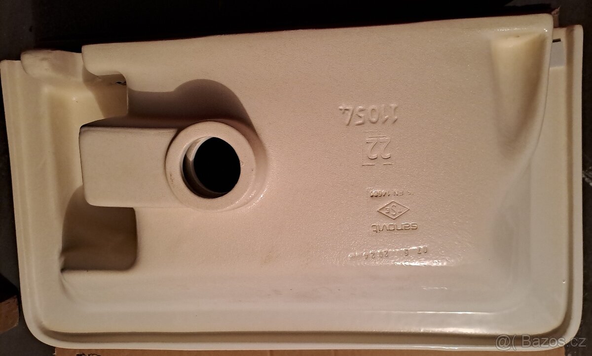 LUXA keramické umývátko 55x30cm, bílá (11054) - 2