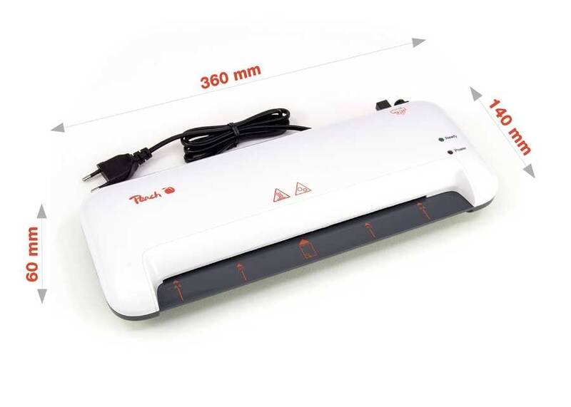 Laminátor Peach PL750, A4, 2x 125mic (PL750) bílý - 2