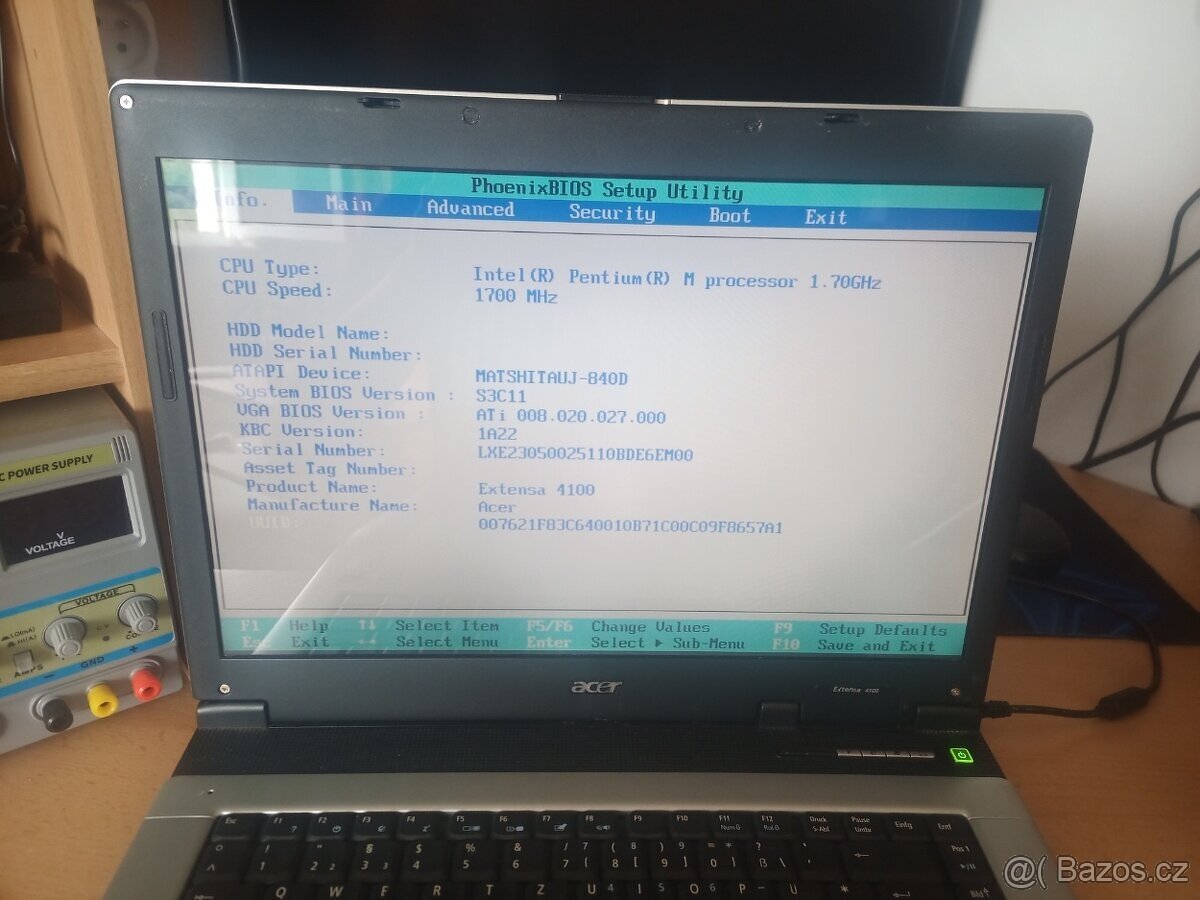 Acer Extensa 4100 - 2