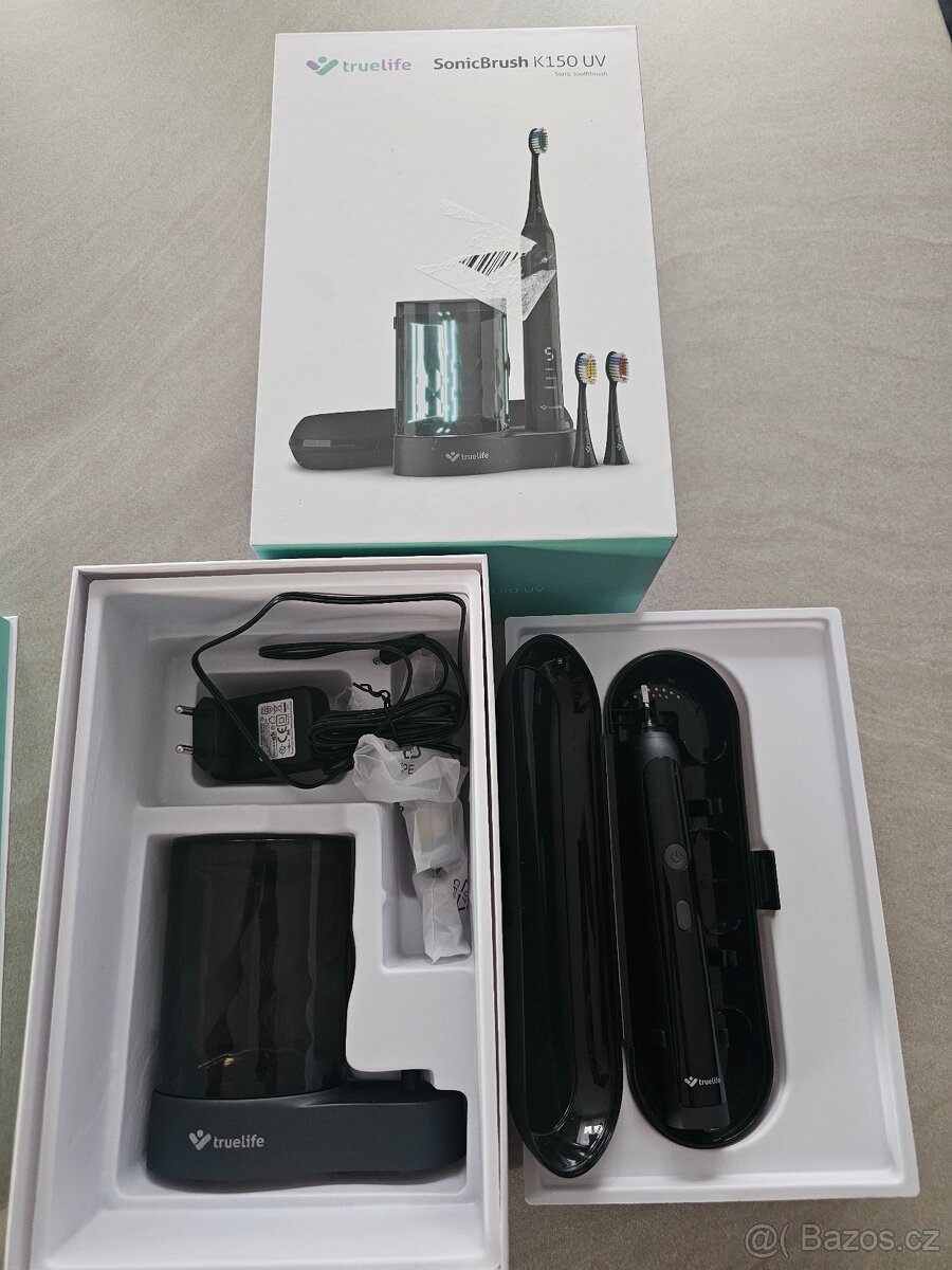 Nový - Elektrický zubní kartáček TrueLife SonicBrush K150 UV - 2