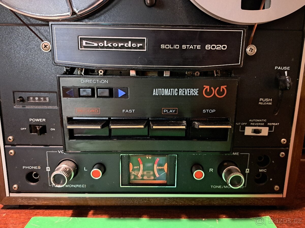 Kotoučový magnetofon Dokorder 6020 - funkční, číst popis - 2