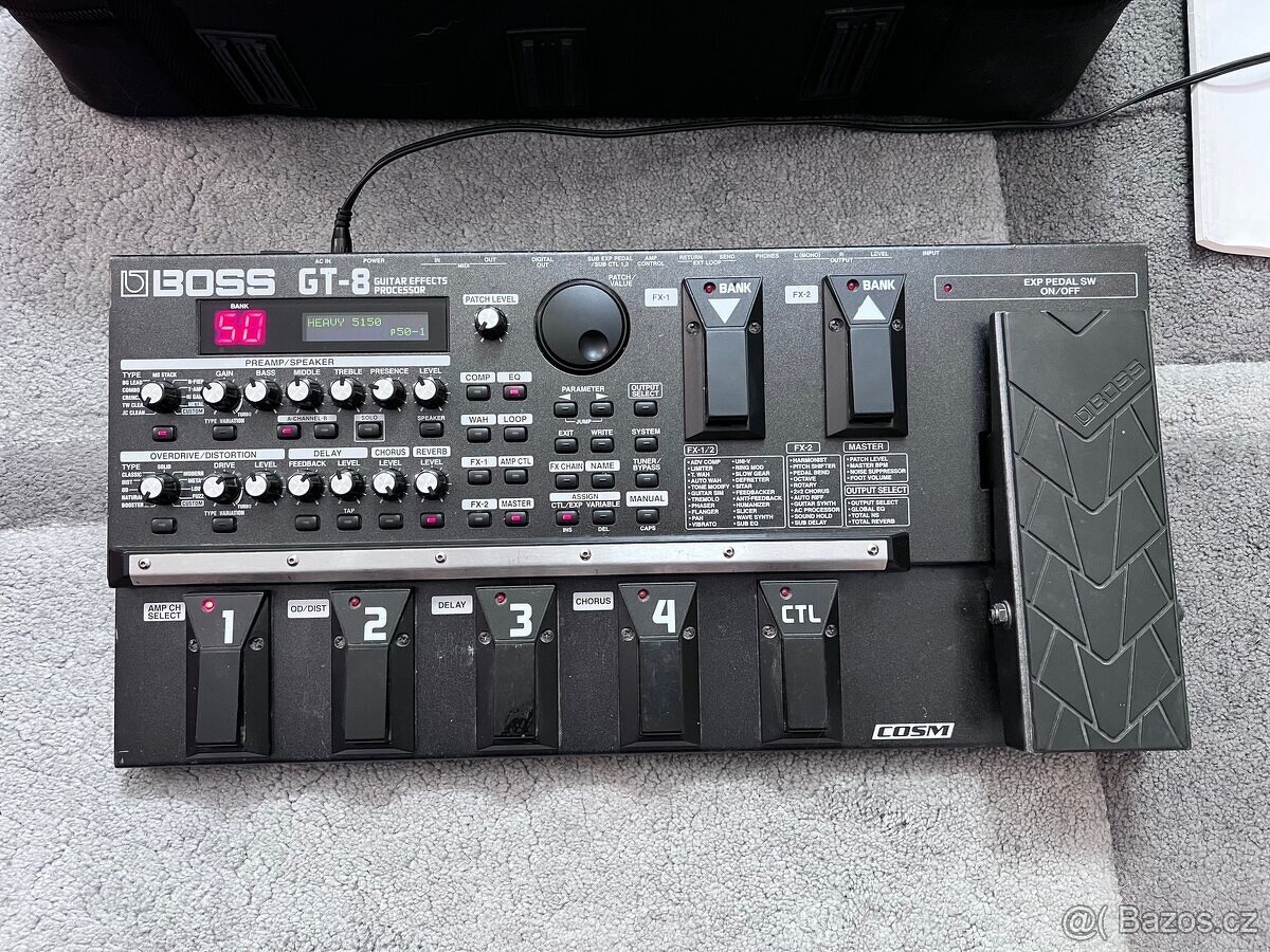 BOSS GT-8 Kytarový efektový procesor - 2