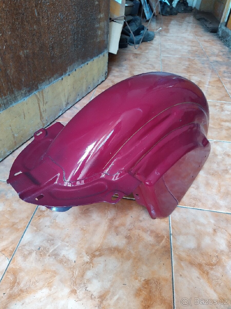 Jawa 250,350 kývačka, panelka, zadní blatník z kapsami - 2