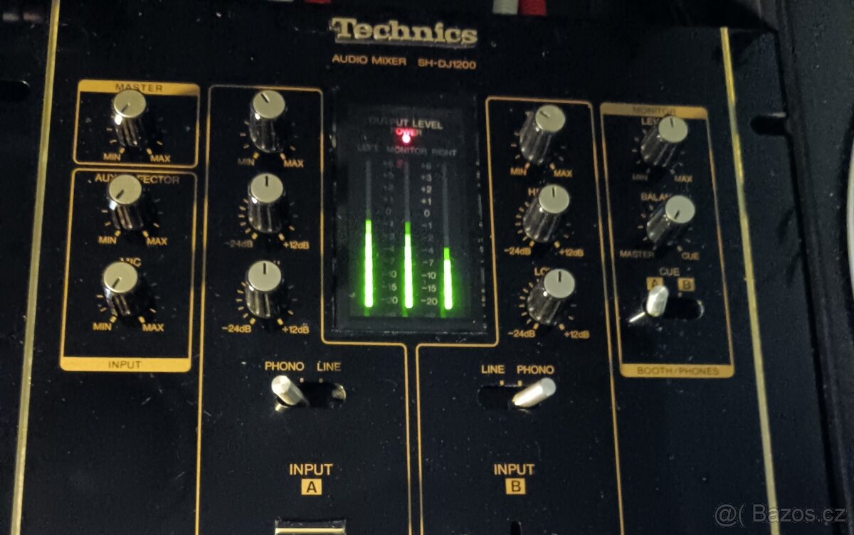 Profesionální analogový DJ mix Technics SH-DJ1200 - 2