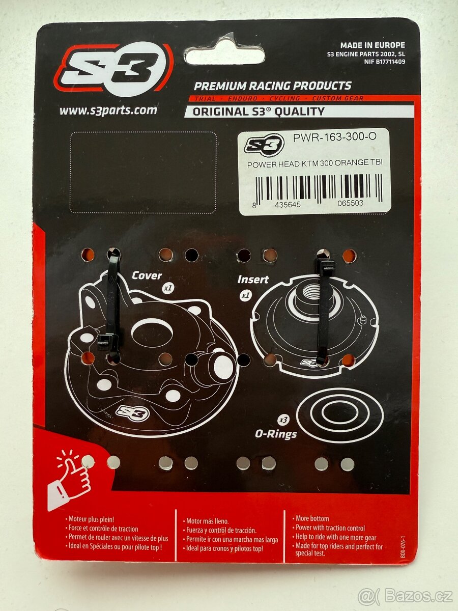 Ktm 300 ladena hlava valce - 2