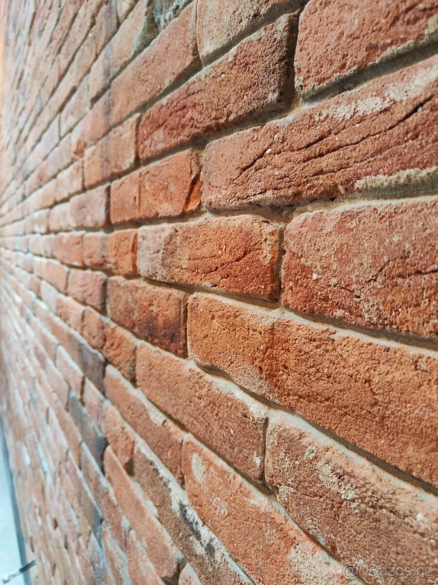 Cihlové obklady pásky z historických cihly - 2