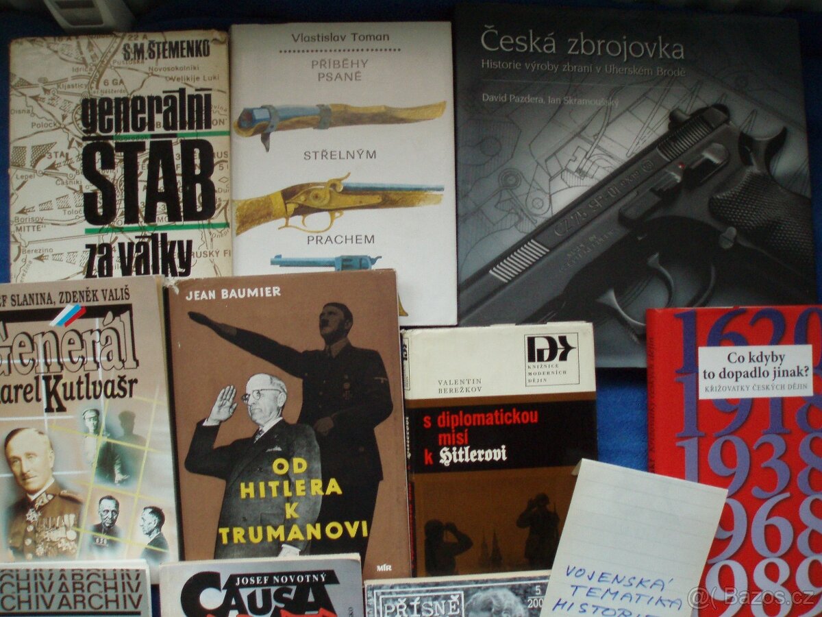 knihy - válečná, vojenská historie - 2