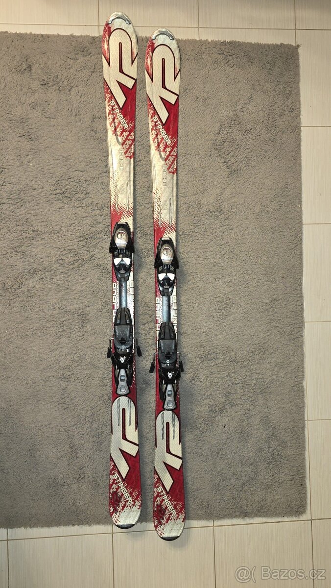 Lyže K2 s vázáním Salomon 163 cm - 2