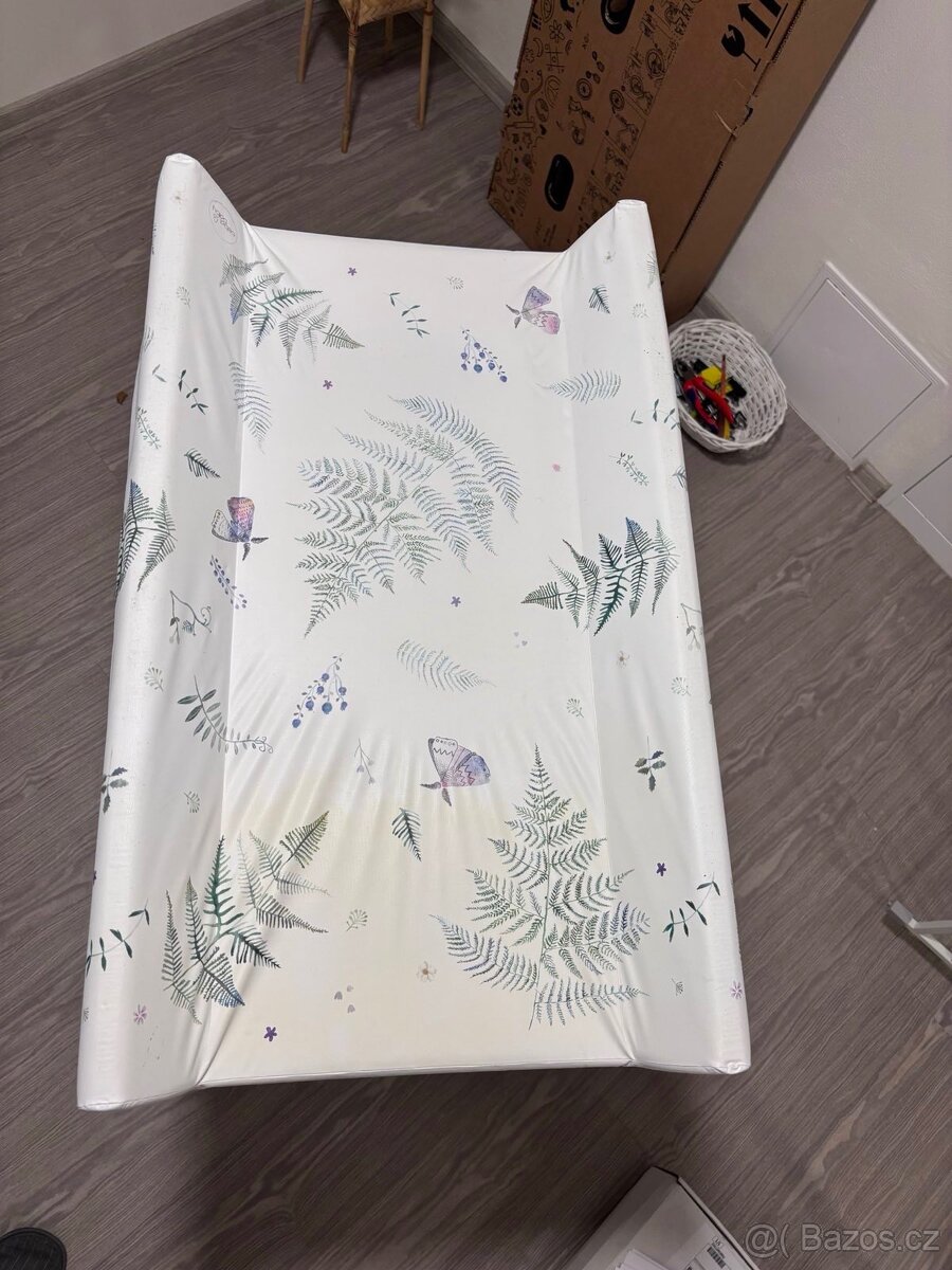 Prebalovaci pul, dreveny bily - 2