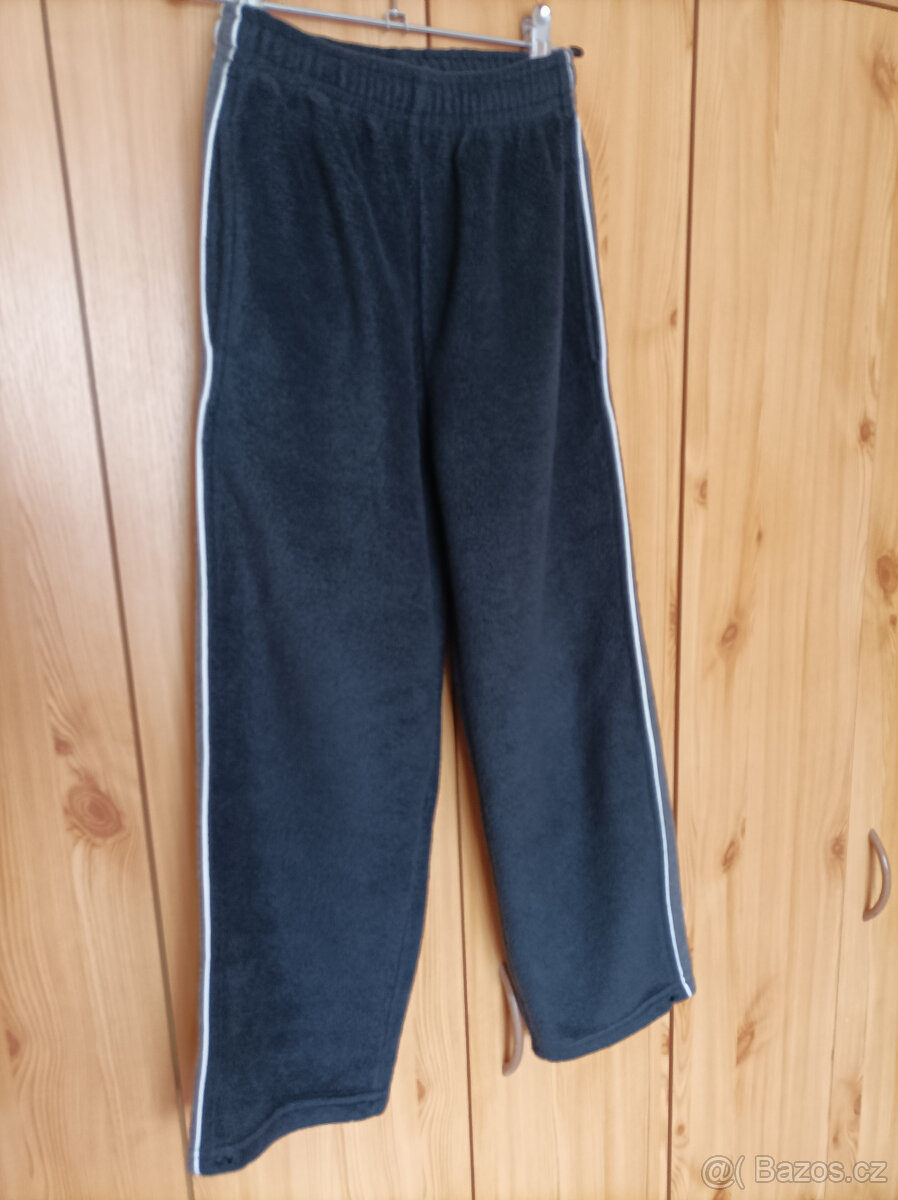 Flísové tepláky vel.128-134 - 2