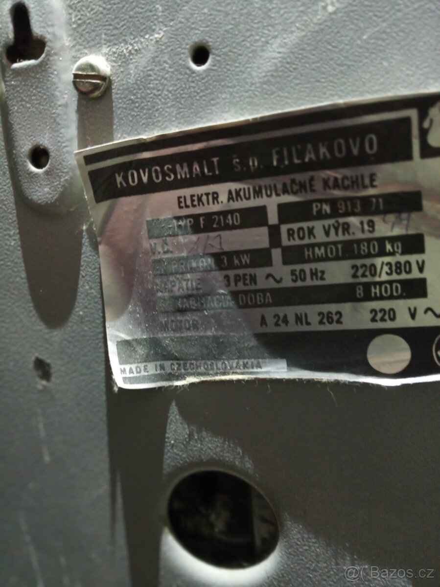 akumulační kamna a ventilátory - 2