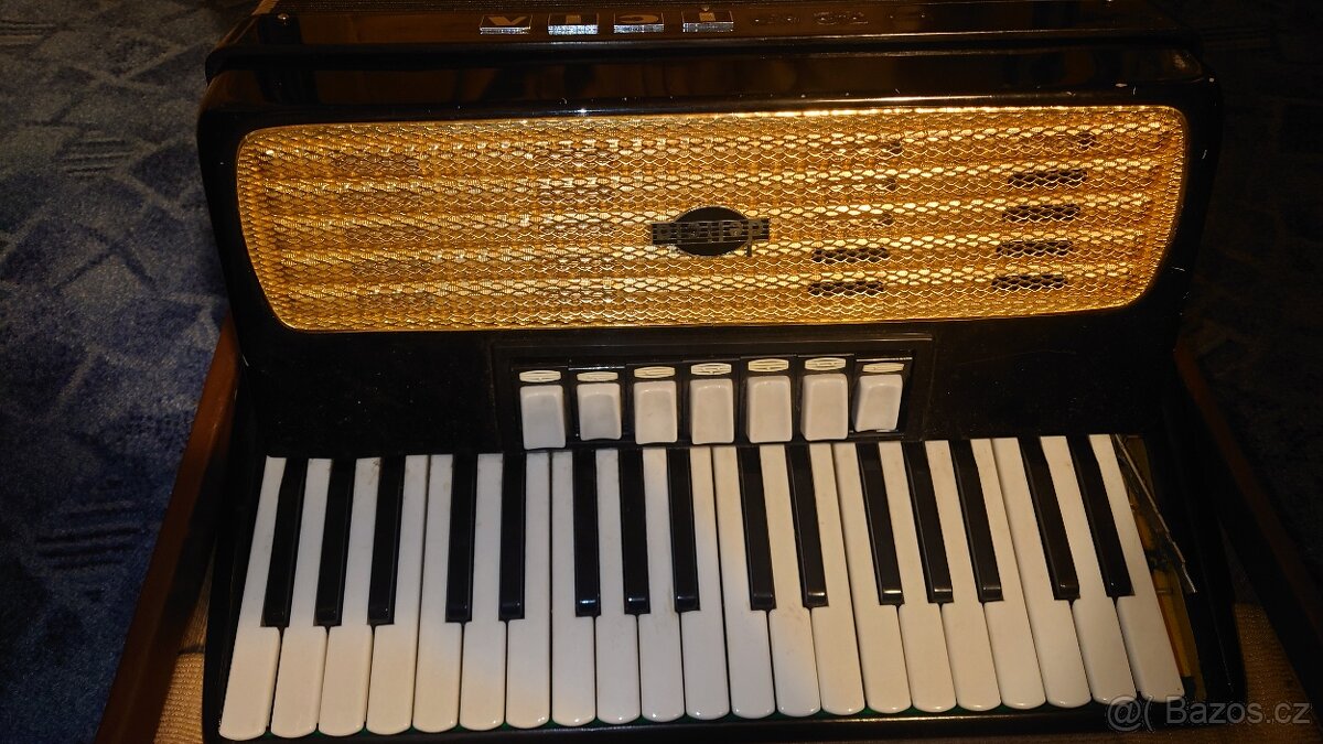 Harmonika Delicia Carmen III + kufr – pěkný zvuk, levně - 2