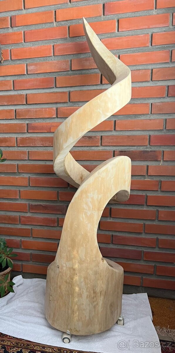 SPIRÁLA DŘEVĚNÁ DEKORACE - 2