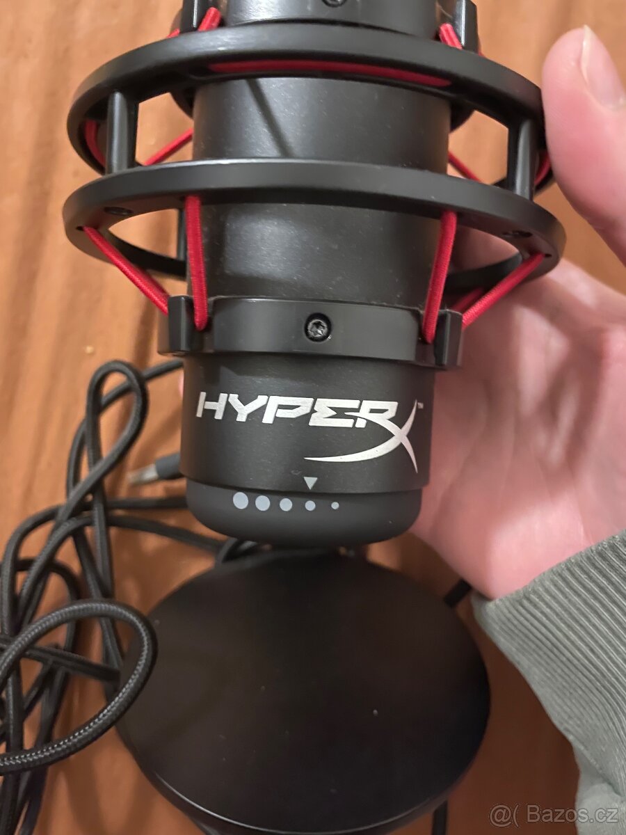 HyperX QuadCast USB mikrofon – záruka, minimálně použitý - 2