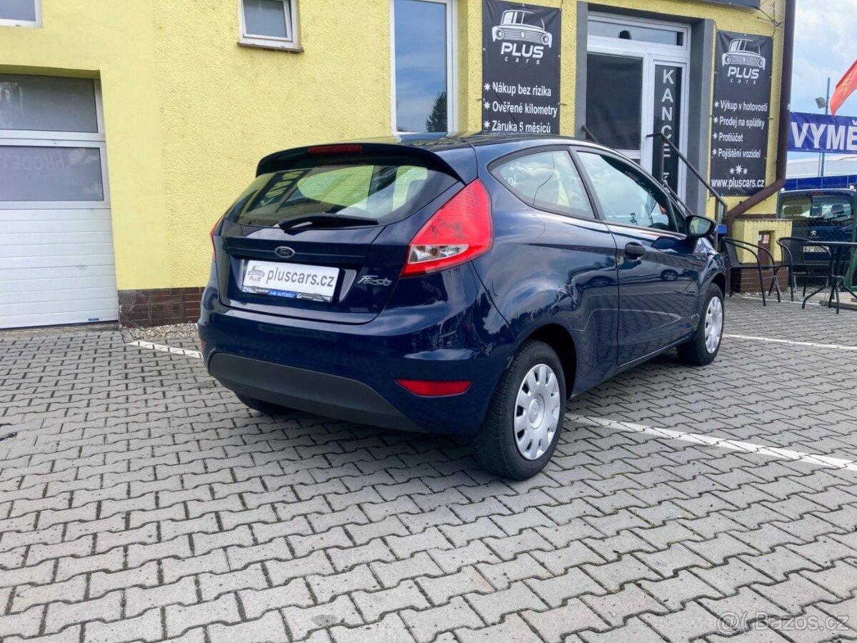 Ford Fiesta, 1,2i(44kW), protokol CEBIA, nová STK do 07/2027 - 2