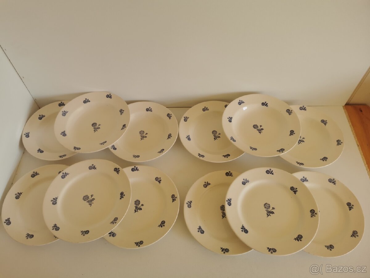 Sada talířů Egersund flint - 2