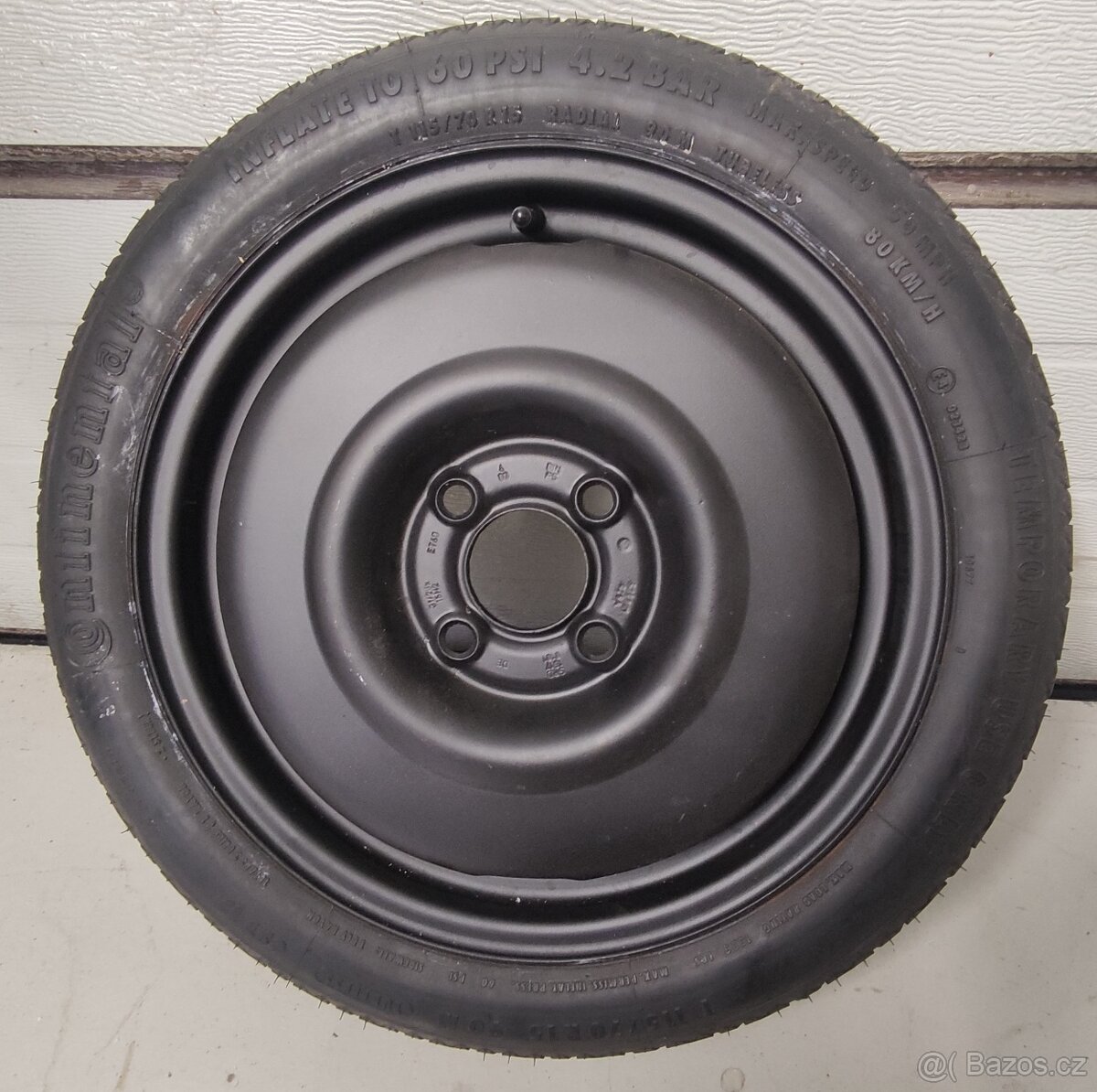 Dojezdové kolo 115/70 R15 - Citigo, Up, Mii - 2