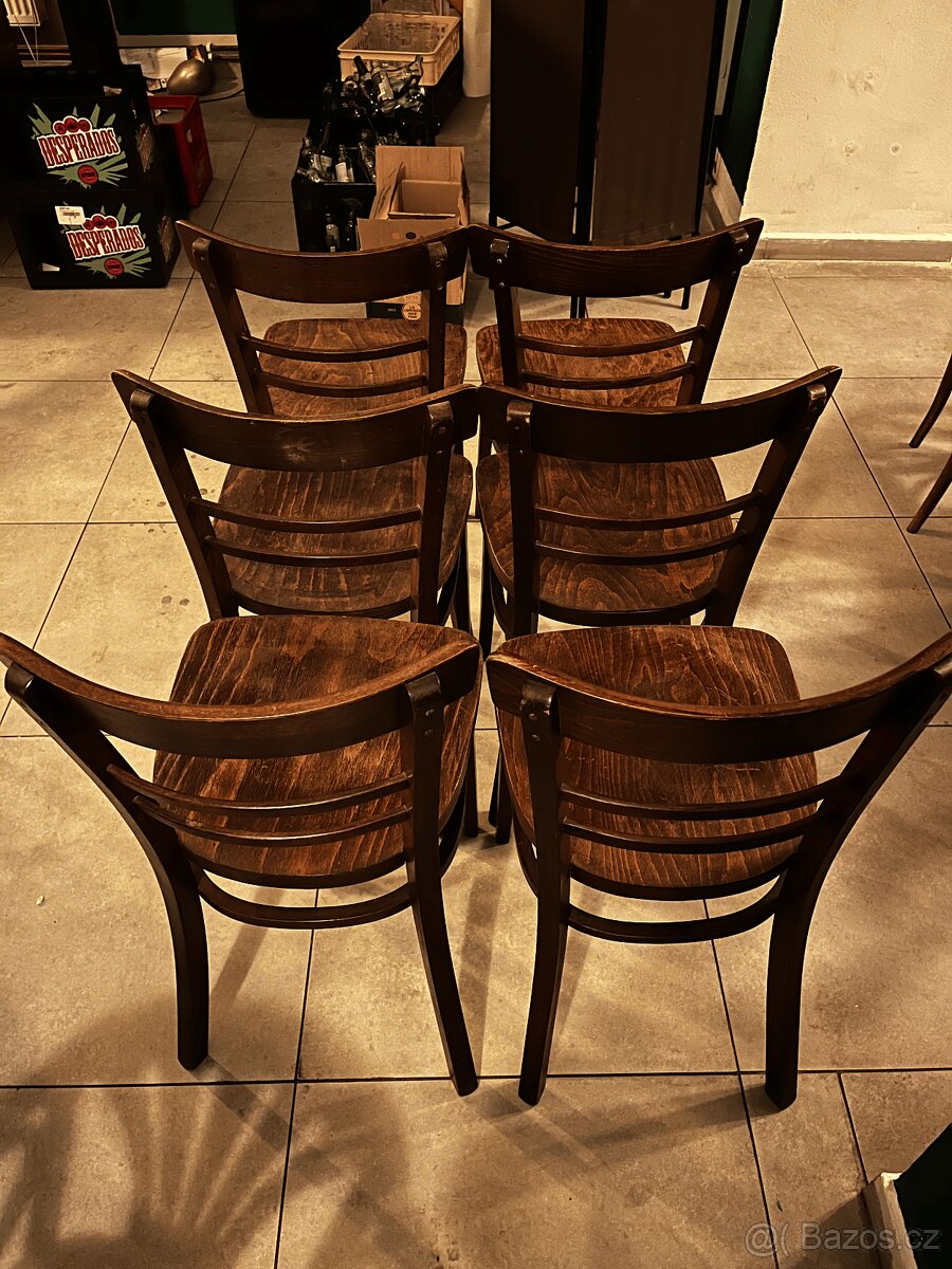 Židle TON 6ks - 2