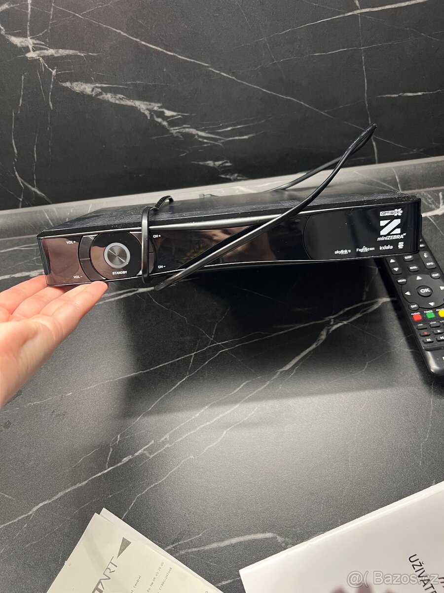 Satelitní přijímač Optibox miniZebra - 2