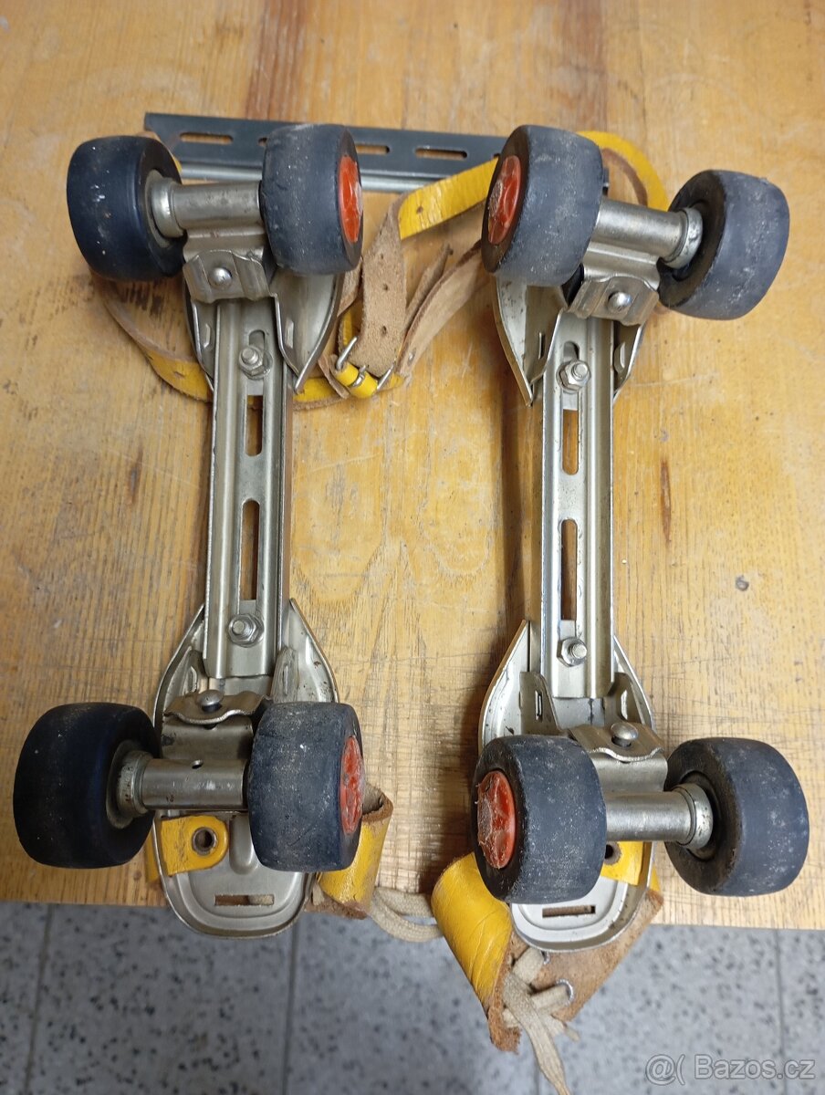 Kolečkové retro brusle - 2