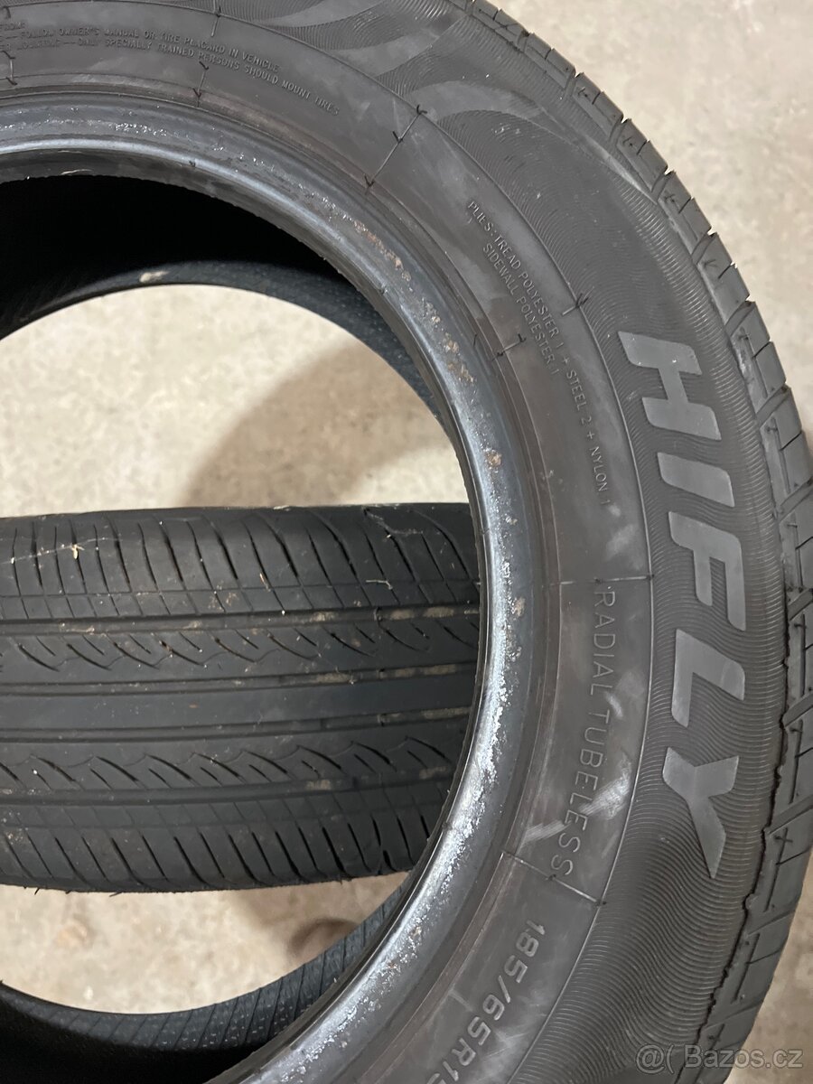 2x letni pneu 185/65/15 Hifly - 2