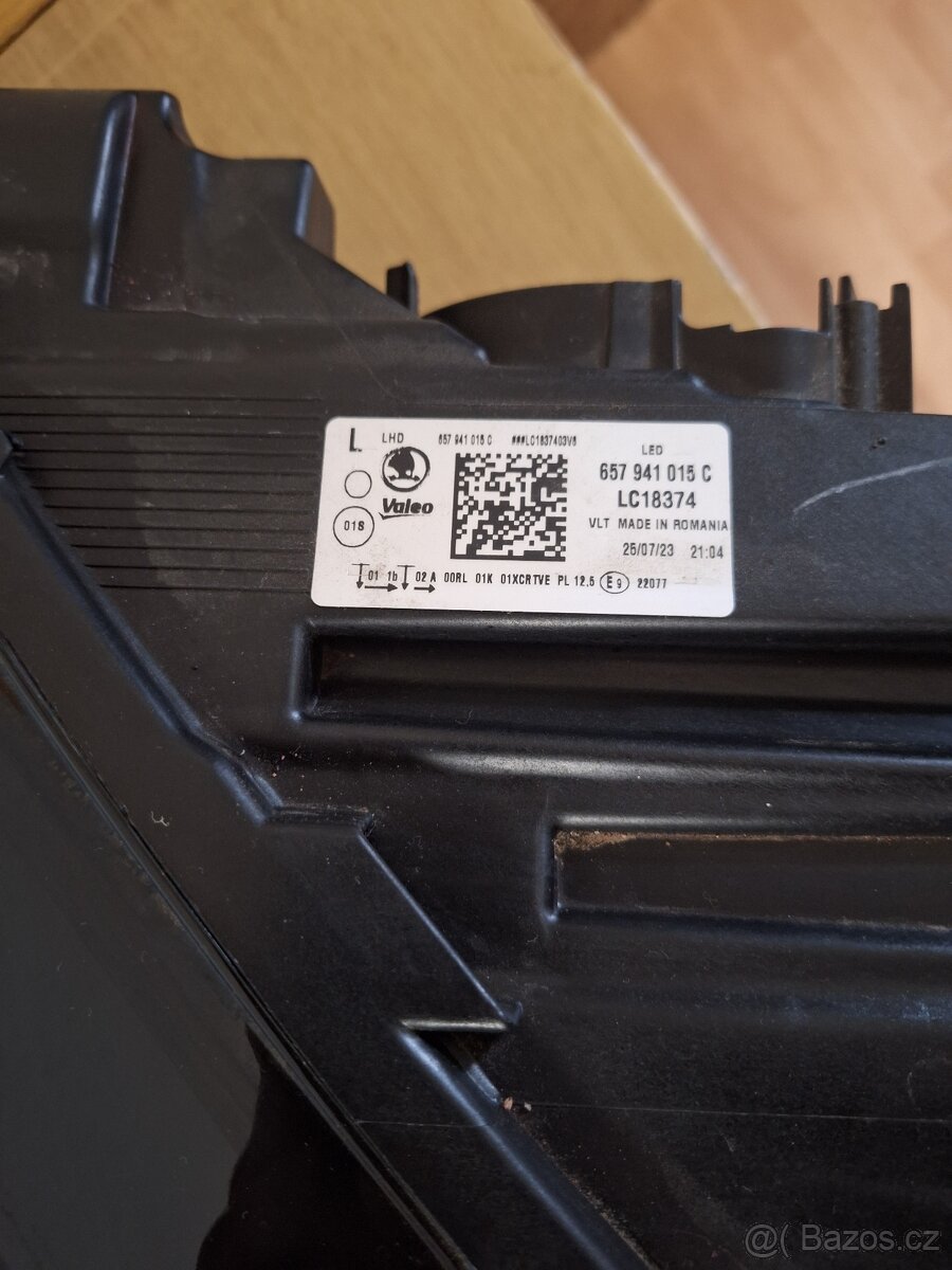 Svetlo Skoda Scala 657941015C - 2