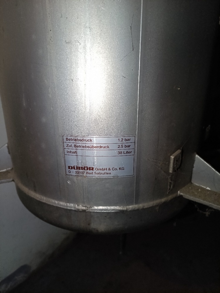 Nerezová nádrž 38L - 2