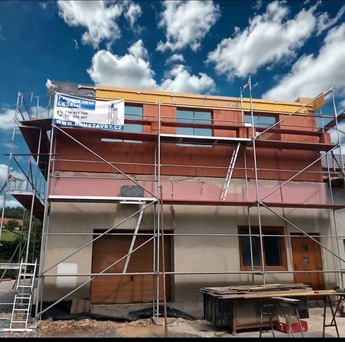 Pronájem lešení - 2