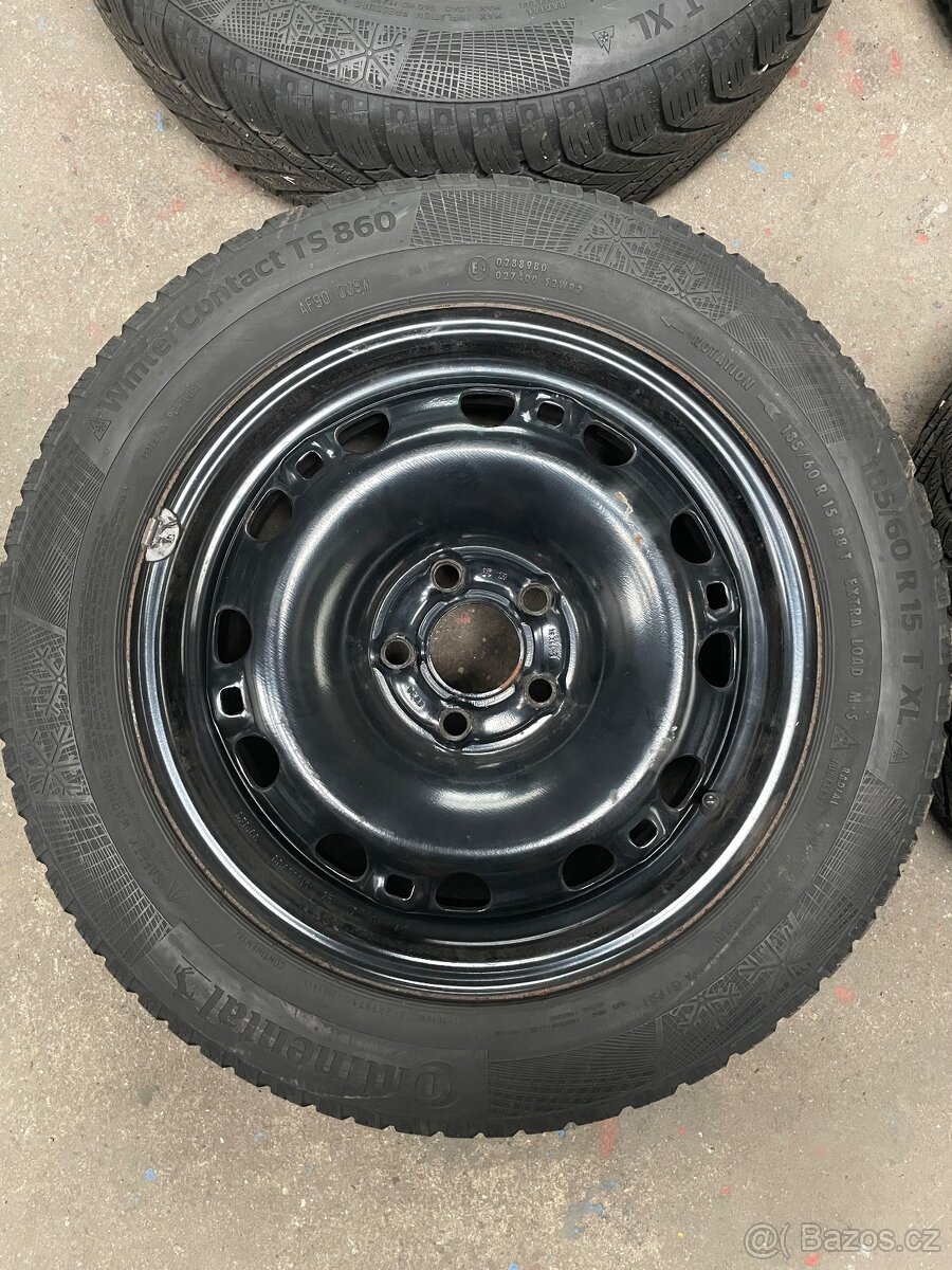 Zimní sada Škoda Fabia 5x100 - 2