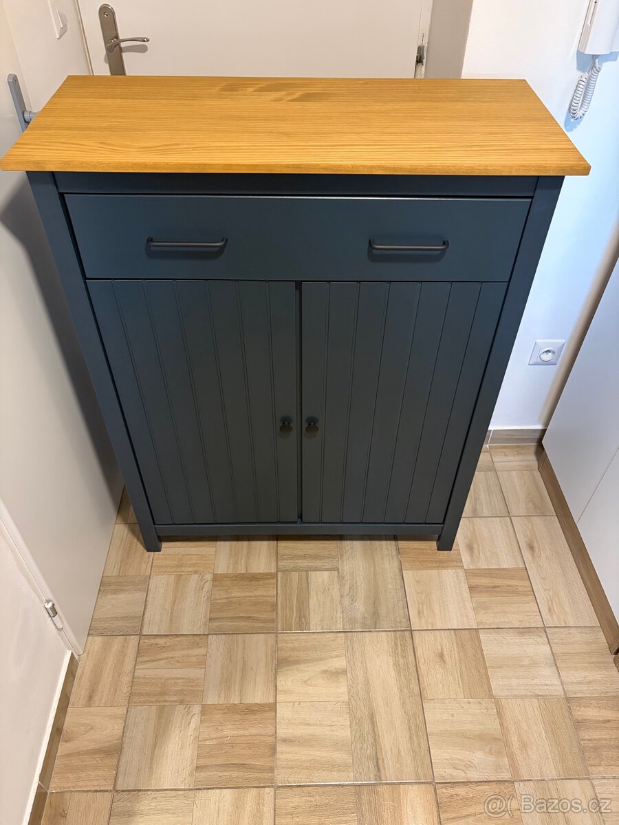 Tmavě modra komoda Miranda 90 cm - 2