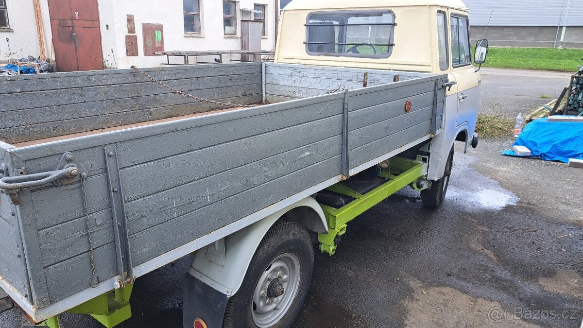 Barkas B1000 valnik. Nová STK - 2