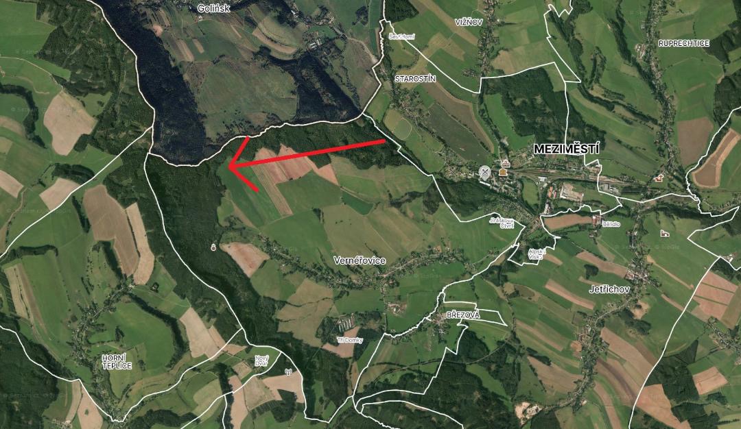 Prodej pole 1/2 6465m2 - 2