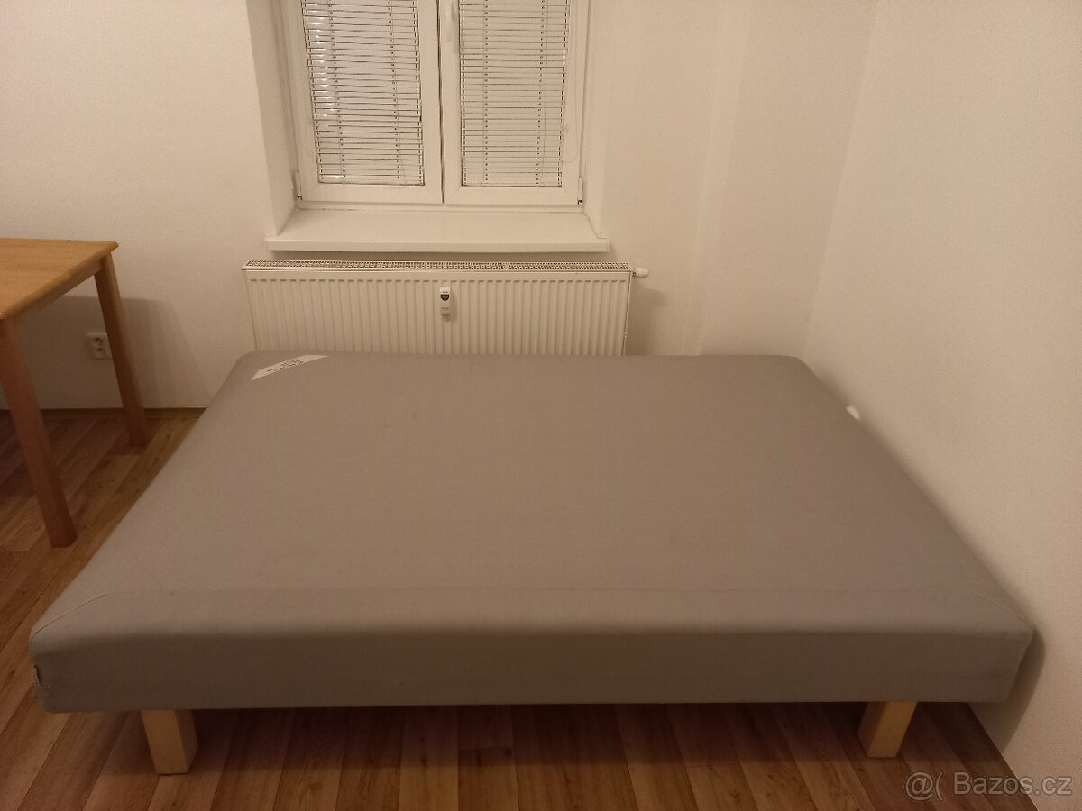 IKEA SULTAN SLÅSTAD pružinová postel 140×200 cm - 2