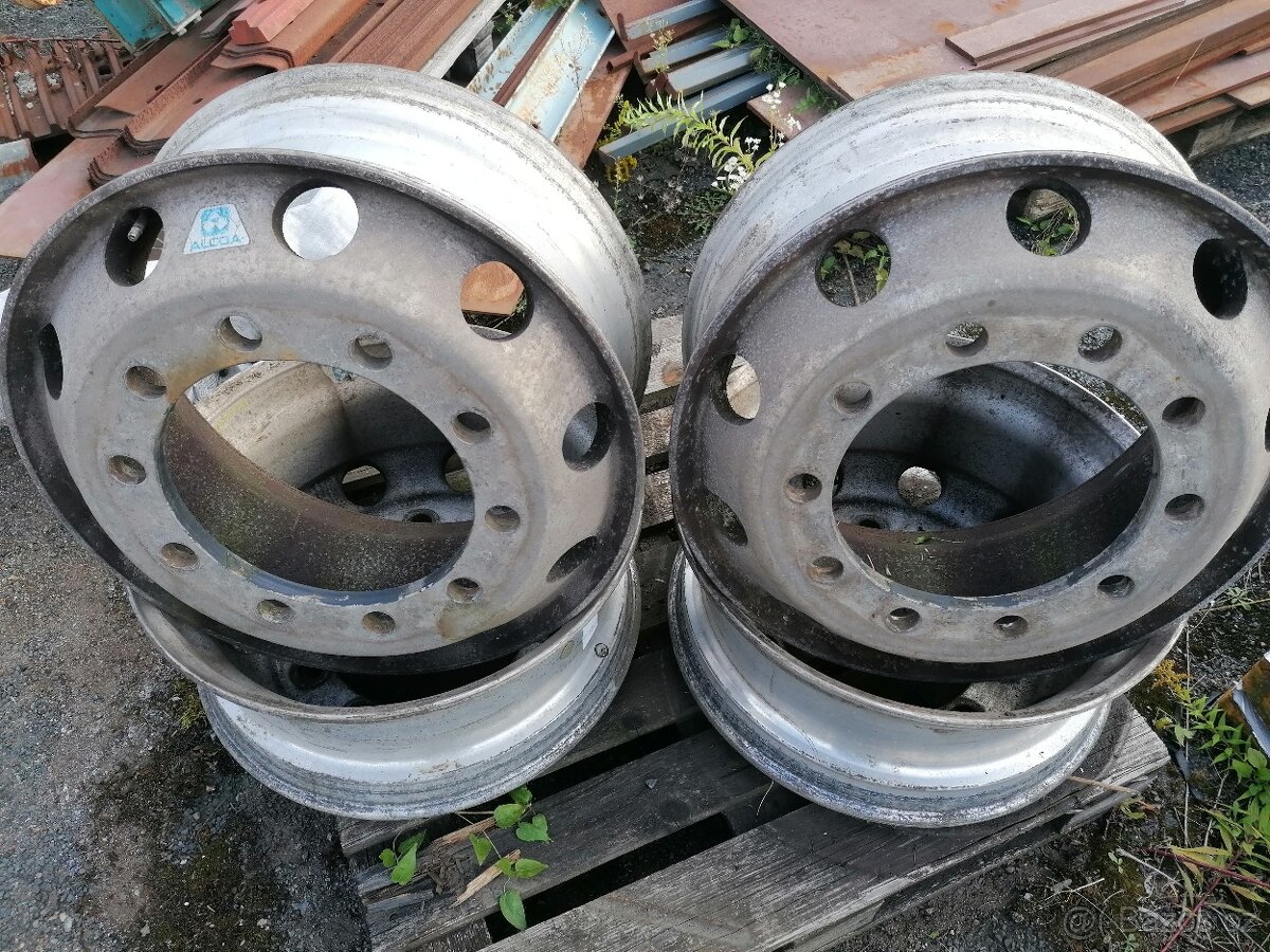 Hliníkové alu disky 9x22,5 - 2