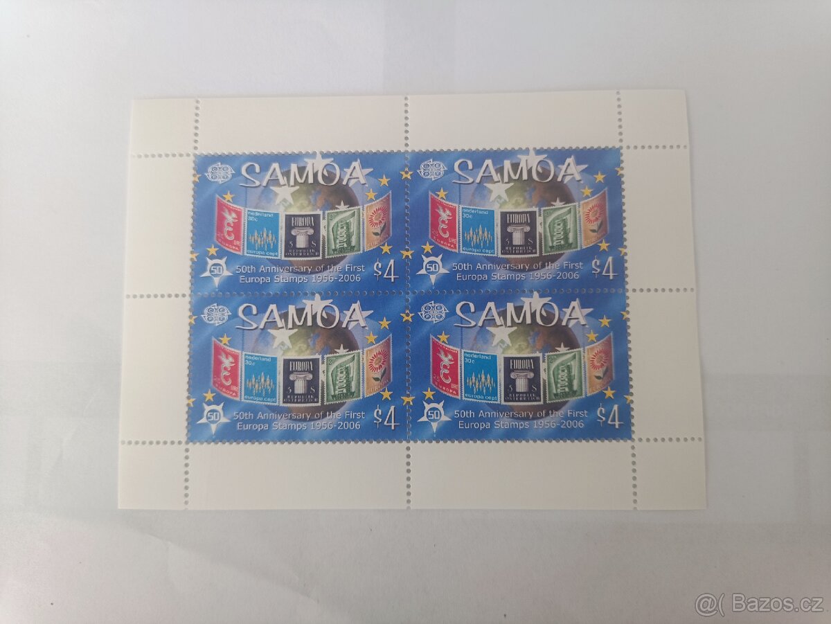 Samoa 2006 – Europa 50 let - 2