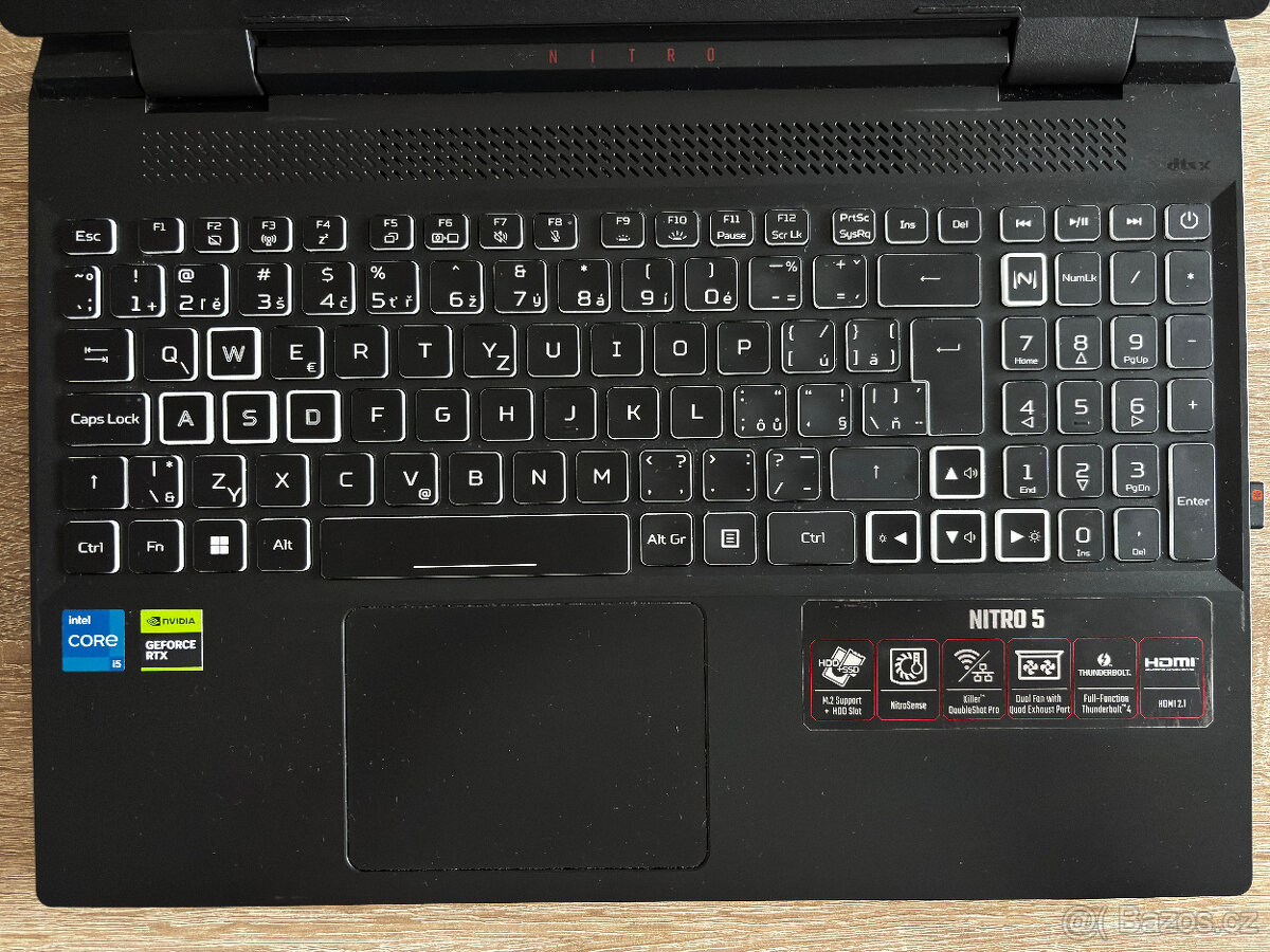 Herní notebook Acer Nitro 5 (AN515-58-56Z7) - 2