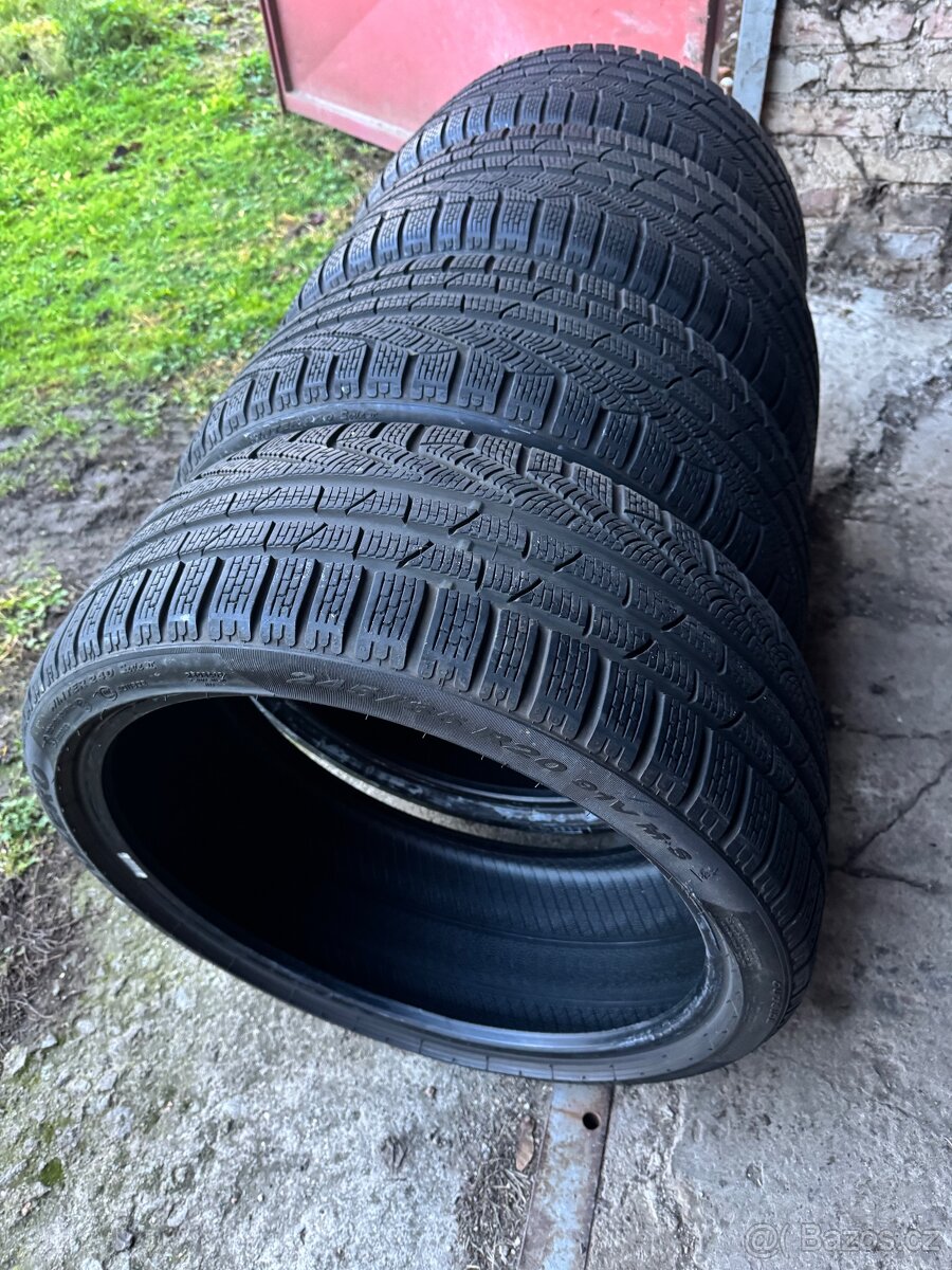 4 zimní Pirelli 2x245/35R20 a 2x295/30R20 - 2