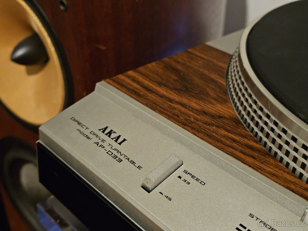 Gramofon AKAI DirectDrive s garancemi - 2