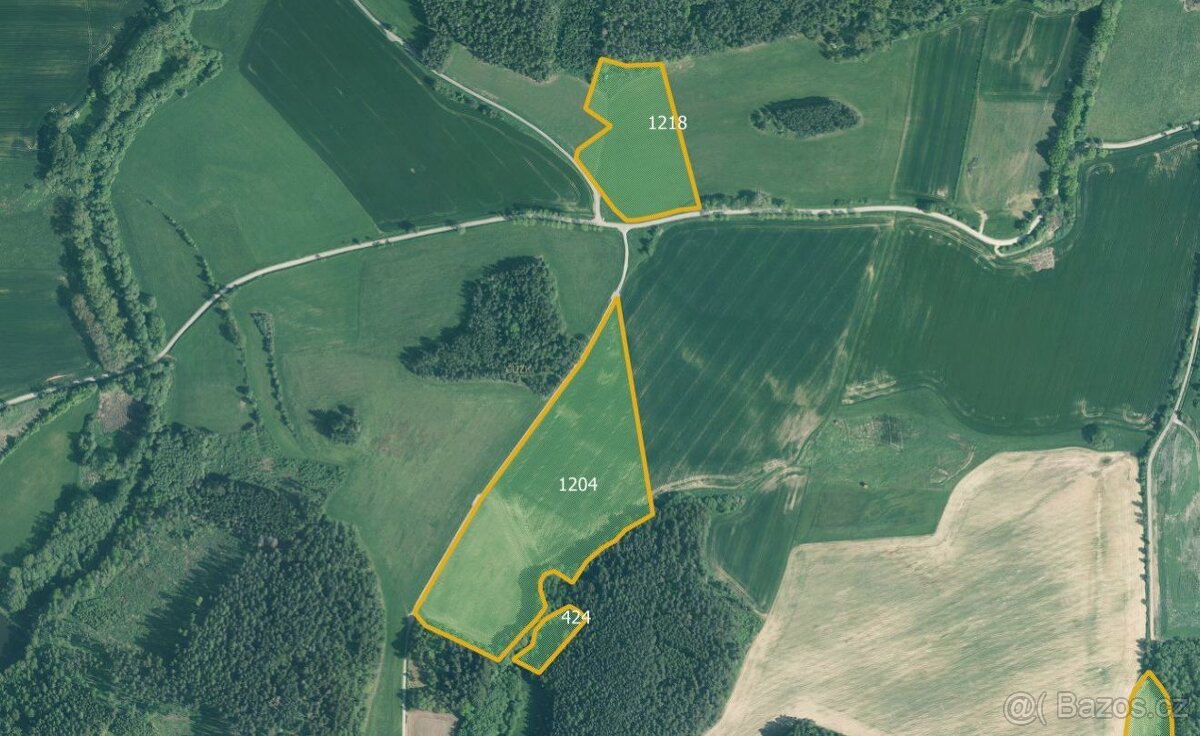 Zemědělská půda, prodej, Kuřimany, Strakonice - 2