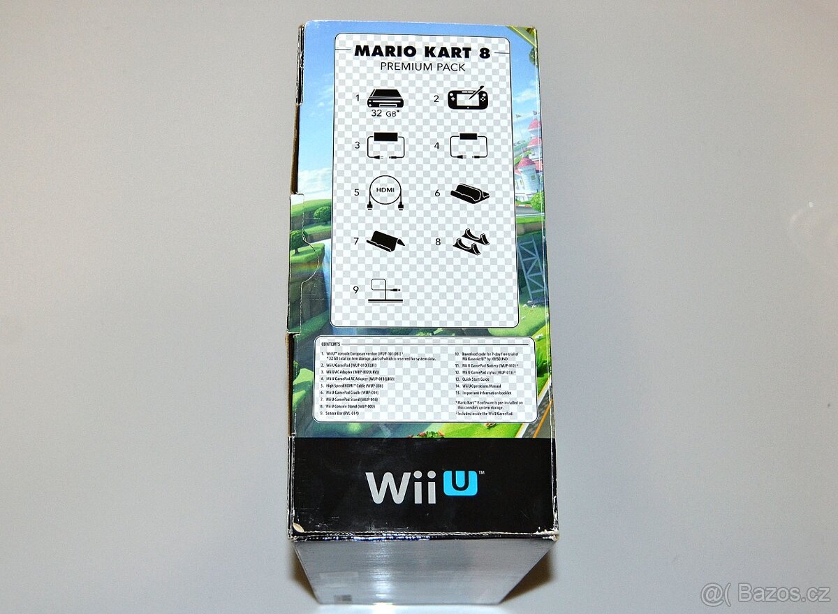 Nintendo WiiU 32 GB v edicii Mario Kart 8 - 2