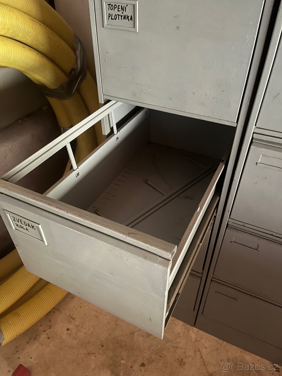 Plechové skříně , boxy, šuplíky - 2