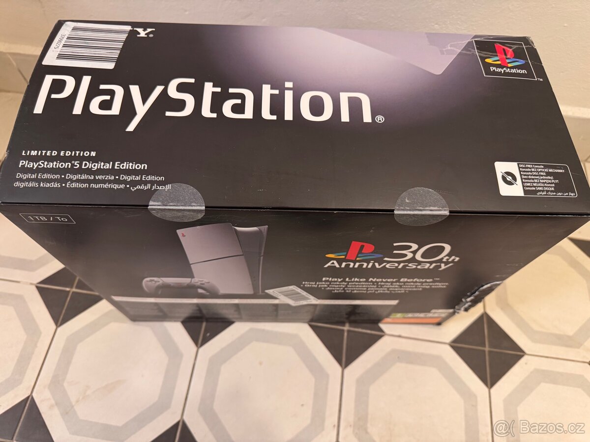 Playstation 5 + Dual sense 30th anniversary - NEROZBALENE - 2