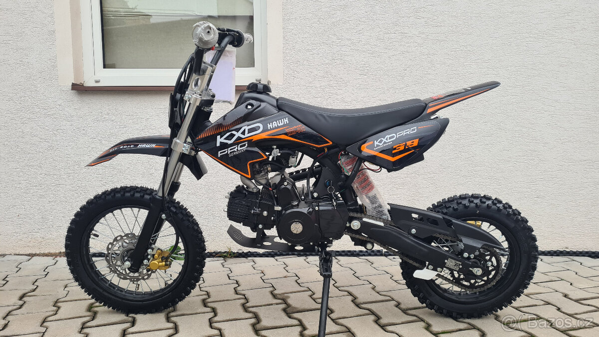 Pitbike KXD GT- 125S Automat, kola 14/12, motor Honda DAX - 2