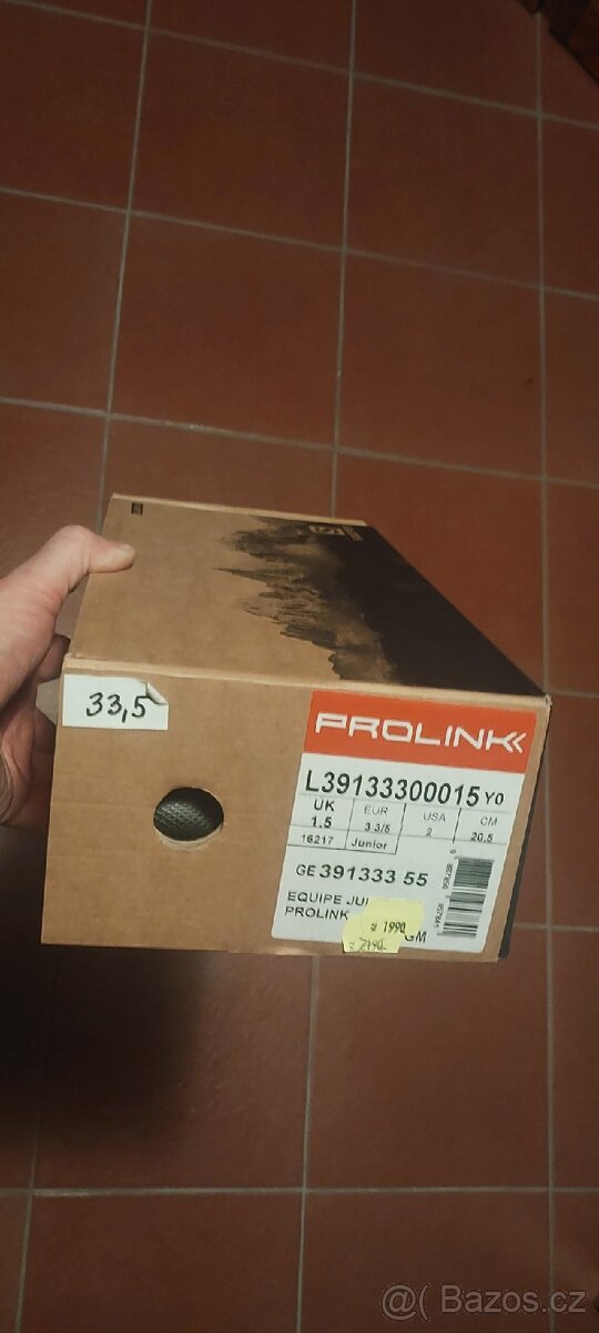 Běžkařské dětské boty velikost 33,5 Salomon - 2